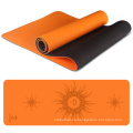 Cork de coloridos colorido/PU/PVC/PVC/TPE Fitness Eco Fitness Ejercicio de yoga duradero barato Matt